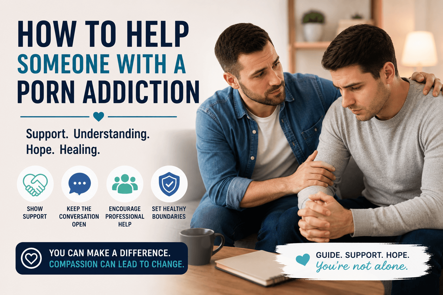 How to Help Someone With a Porn Addiction: A Compassionate Guide