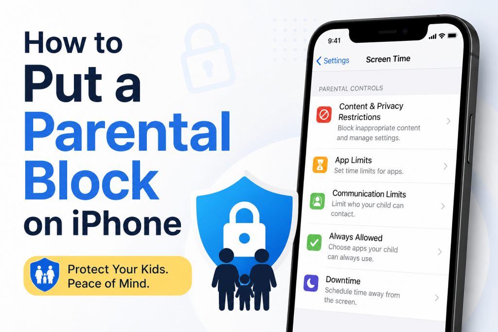 How to Put a Parental Block on iPhone: Step-by-Step Guide for Parents