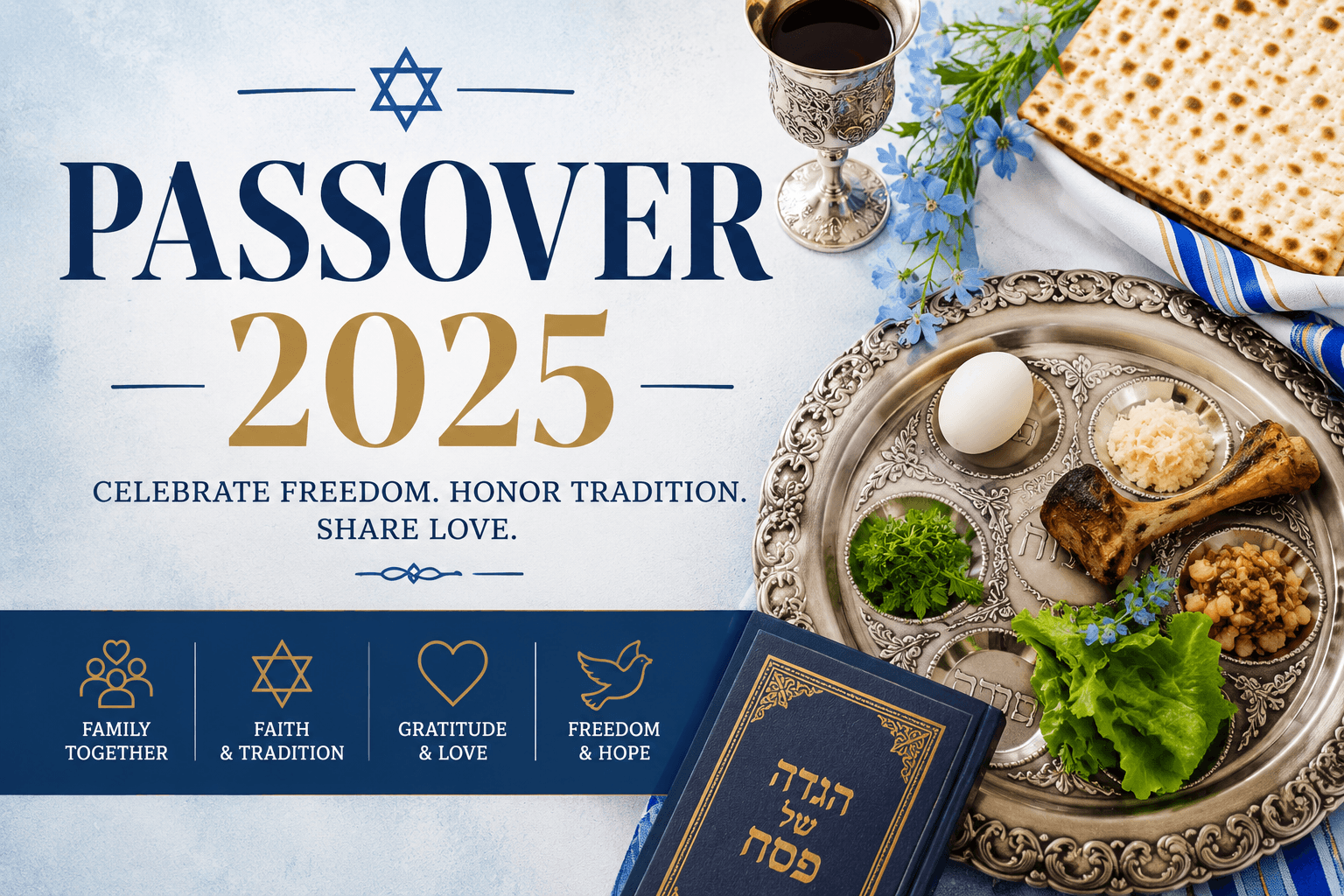 Passover 2025: Dates, Meaning, Seder Nights, Traditions, and Greetings ๐โจ