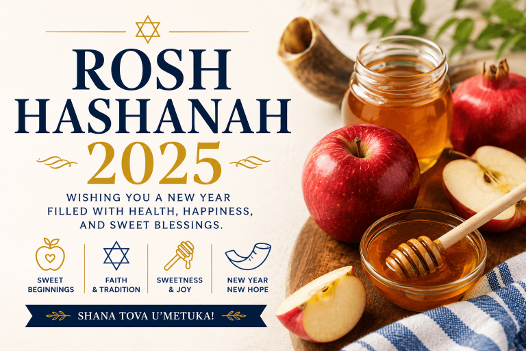 Rosh Hashanah 2025: Dates, Meaning, Traditions, Shofar, and Greetings